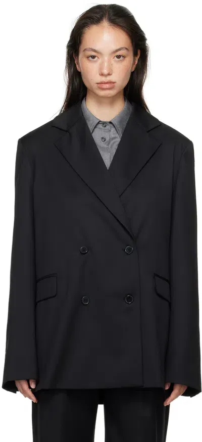 Loulou Studio Black Donau Blazer