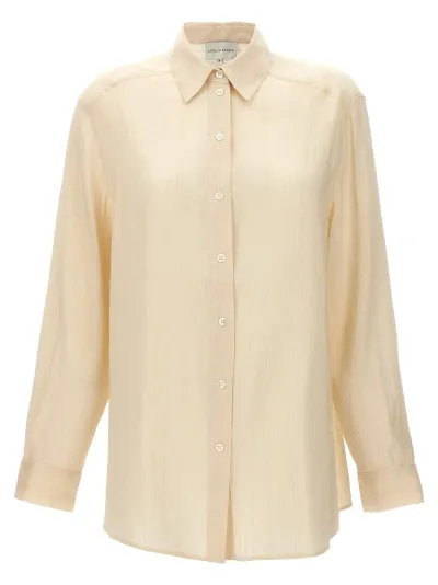 Loulou Studio Canisa Shirt, Blouse In Beige