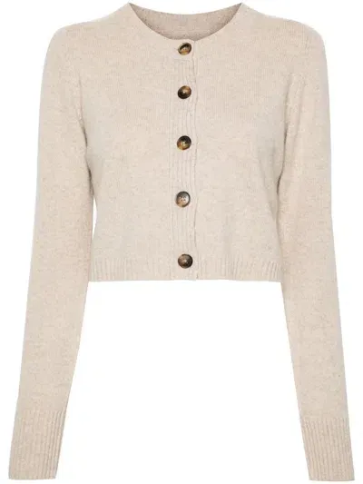 Loulou Studio Cardigan Clothing In Beige