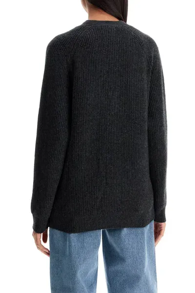 Loulou Studio Safi Wool And Cashmere Pullover In Black