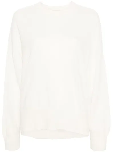 Loulou Studio Crew-neck Cashmere Jumper In Beige