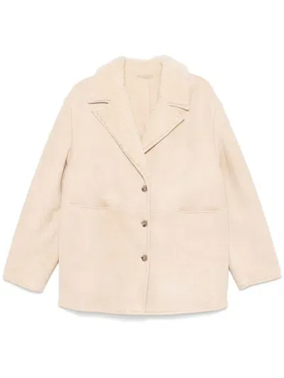 Loulou Studio Cirebo Coat In White