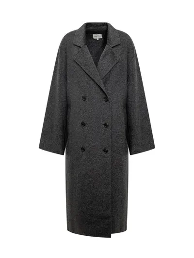 Loulou Studio Coat In Grey