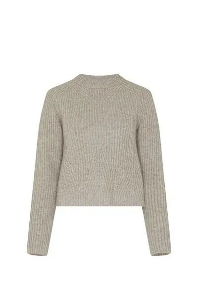 Loulou Studio Cosmo Sweater In Brown