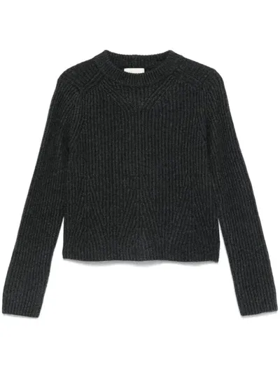 Loulou Studio Cosmo Sweater In Grey