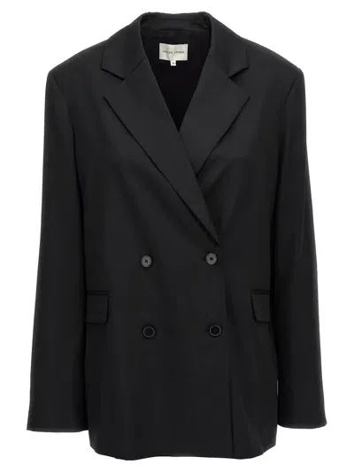 Loulou Studio 'donau' Blazer In Black