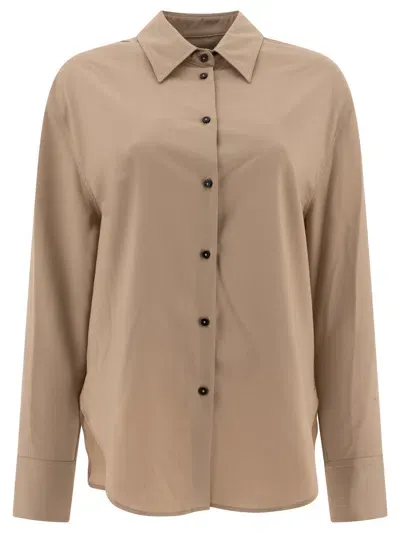 Loulou Studio Eliana Shirts Beige