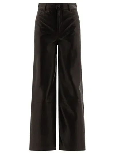 Loulou Studio Figari Trousers Black