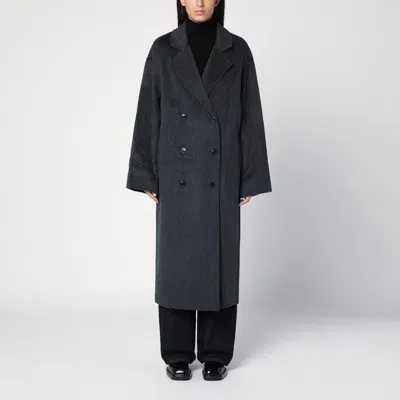 Loulou Studio Grey Wool And Cashmere Coat