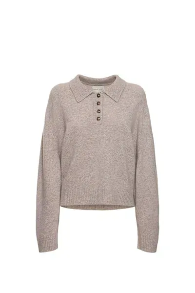 Loulou Studio Homere Sweater In Beige