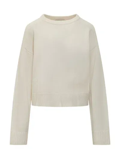 Loulou Studio Oversized Sweater In White