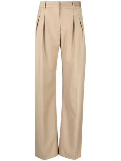 Loulou Studio Pants In Beige