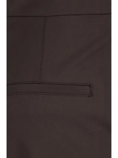 Loulou Studio Pants In Choco