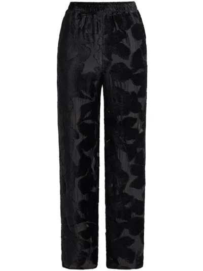 Loulou Studio Pares Trousers In Black