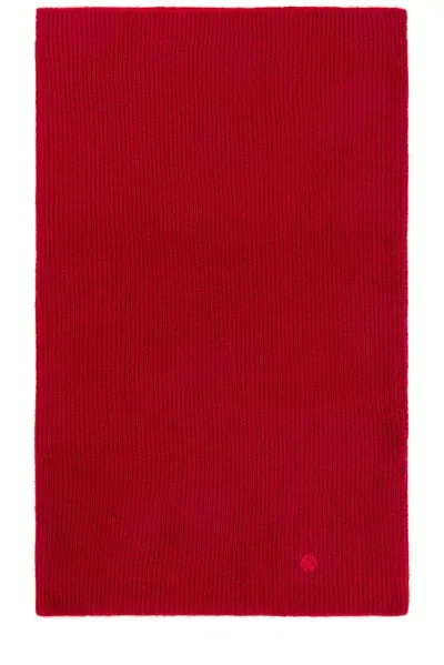 Loulou Studio Sabol Cashmere Scarf In Burgundy