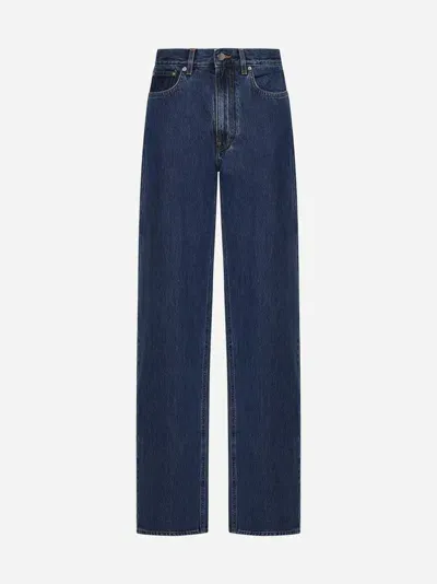 Loulou Studio Samur Jeans In Blue