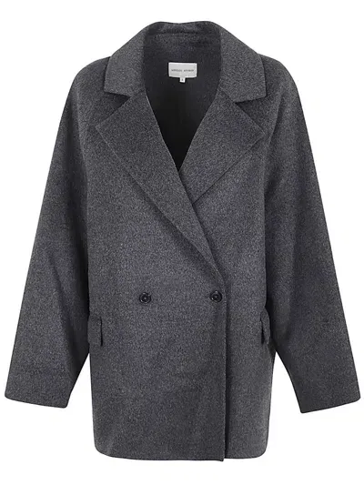 Loulou Studio Short Coat Clothing In Grey