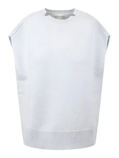 Loulou Studio Sleeveless Sweater In Grey