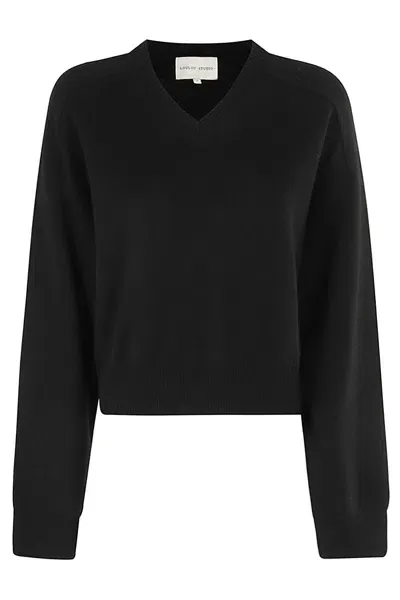 Loulou Studio Sweater In Black