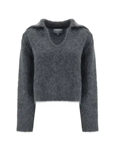 Loulou Studio Sweaters In Grey