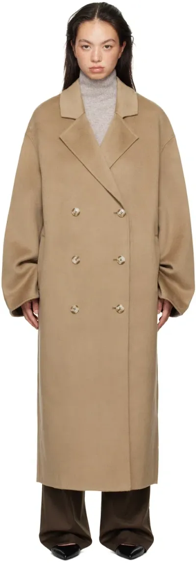 Loulou Studio Taupe Borneo Coat