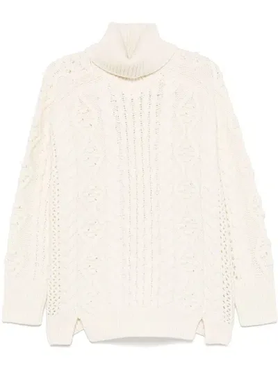 Loulou Studio Anar Sweater In Beige