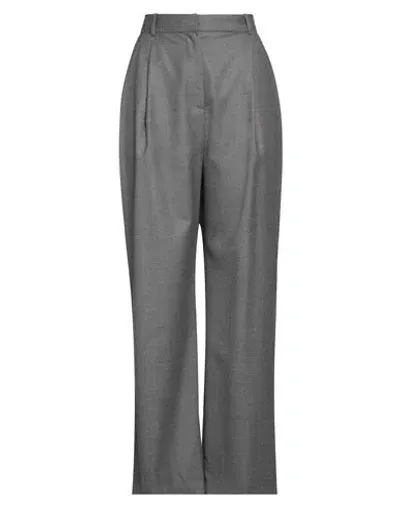 Loulou Studio Gray Solo Trousers In Grey