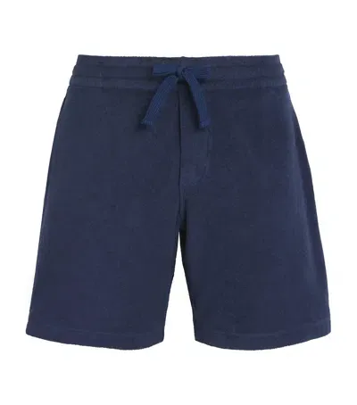 Love Brand & Co. Cotton Holmes Shorts In Navy