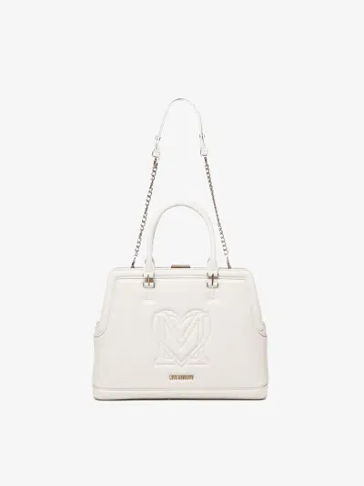 Love Moschino Bag With Logo In White