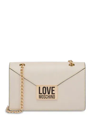 Love Moschino Bags In Beige