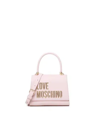 Love Moschino Ecoleather Handbag In Pink