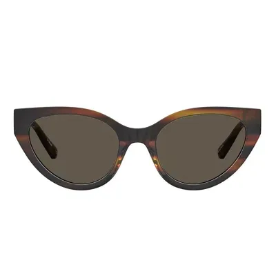 Love Moschino Eyewear In Brown