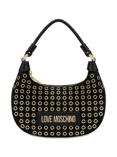 Love Moschino Shoulder Bag In Black