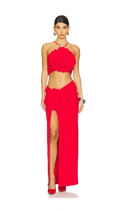 Lovers & Friends Artemis Gown In Red