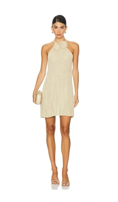 Lovers & Friends Nance Mini Dress In Neutral