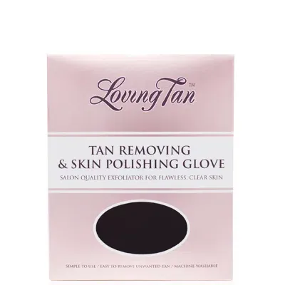 Loving Tan Tan Removing And Skin Polishing Glove In White