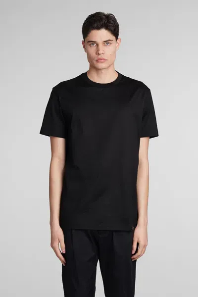 Low Brand B224 T-shirt In Black Polyamide Polyester