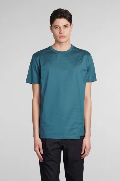 Low Brand Crew-neck Cotton T-shirt In Green