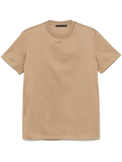 Low Brand Cotton T-shirt In 褐色