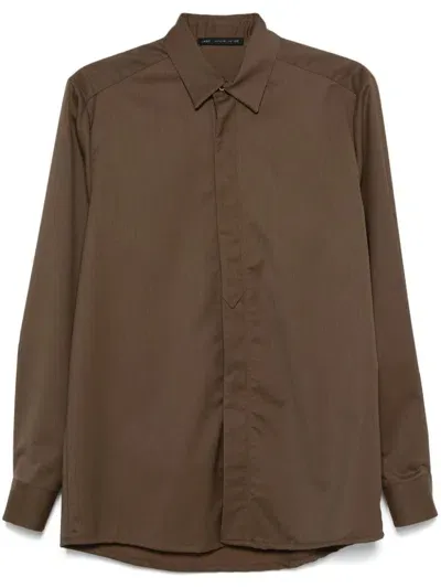 Low Brand Long-sleeves Shirt In Brown