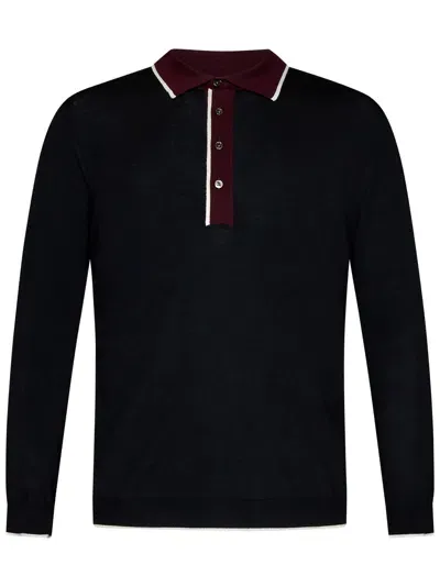 Low Brand Polo Shirt In Black