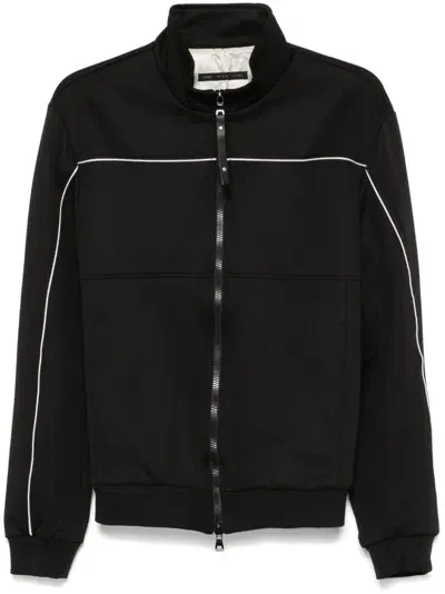 Low Brand Zip-up Sweatshirt In Black