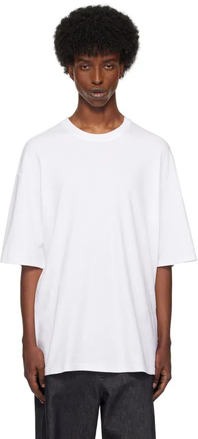 Lownn White Signature Crewneck T-shirt