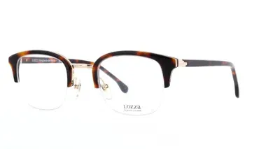 Lozza Eyeglasses In Shiny Brown Havana