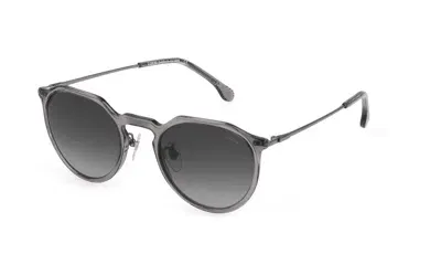 Lozza Sunglasses In Shiny Transparent Grey