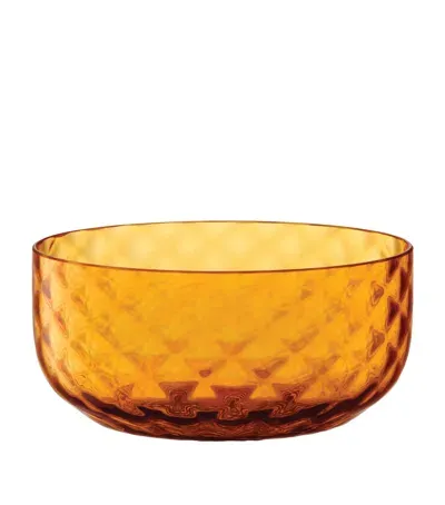 Lsa International Dapple Bowl In Yellow