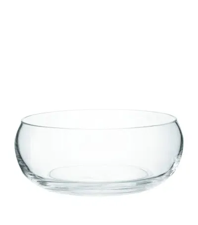 Lsa International Serve Low Bowl In Transparent