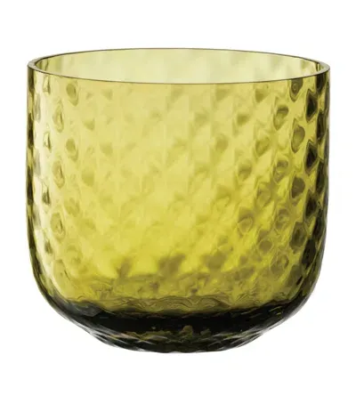 Lsa International Set Of 2 Dapple Tumblers In Green