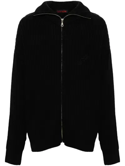 Lựu Đạn Gerippter Cardigan In Black