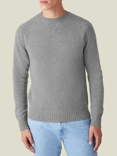 Luca Faloni Country Crew Neck Jumper In Dolomiti Grey